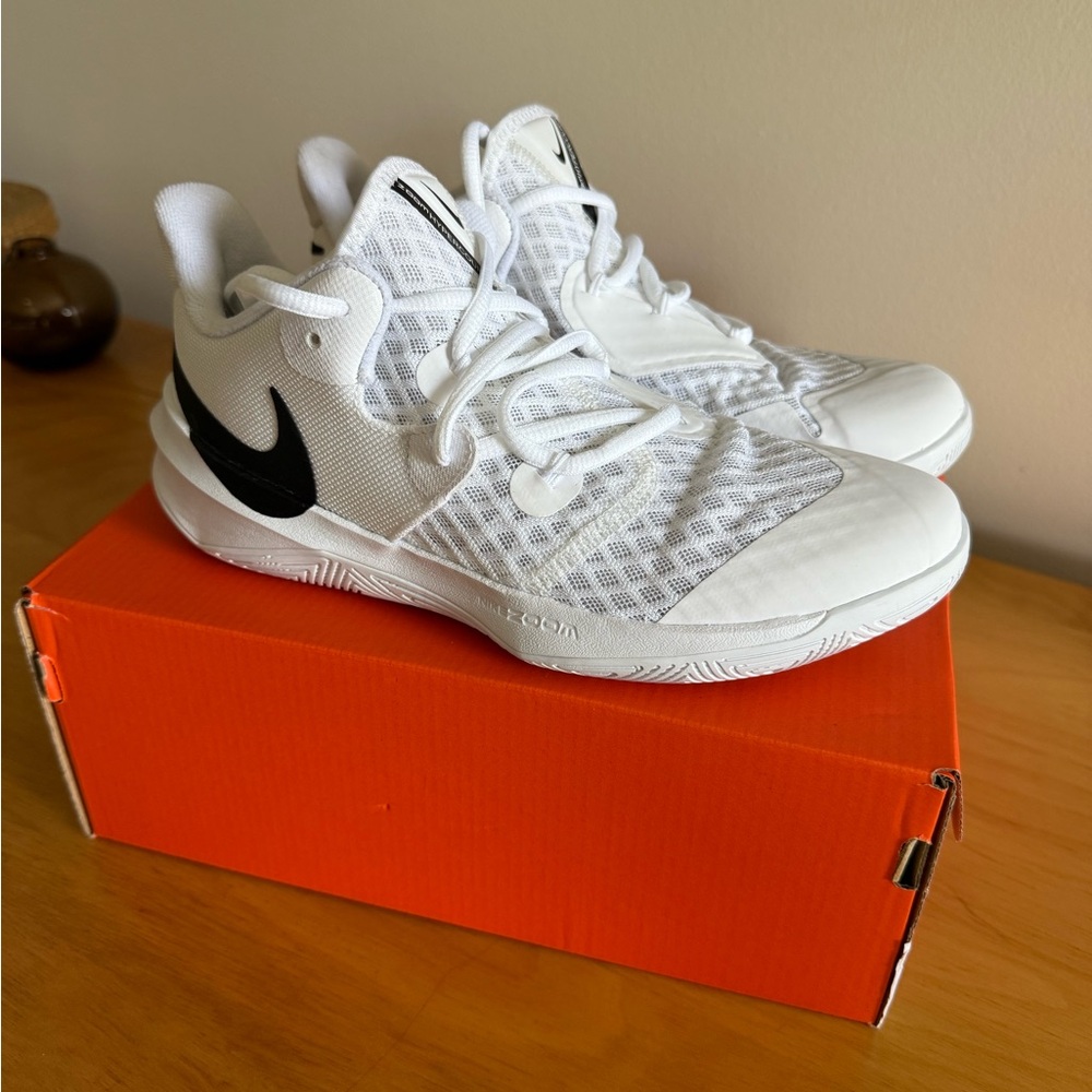 Nike White and Black Athletic Shoes